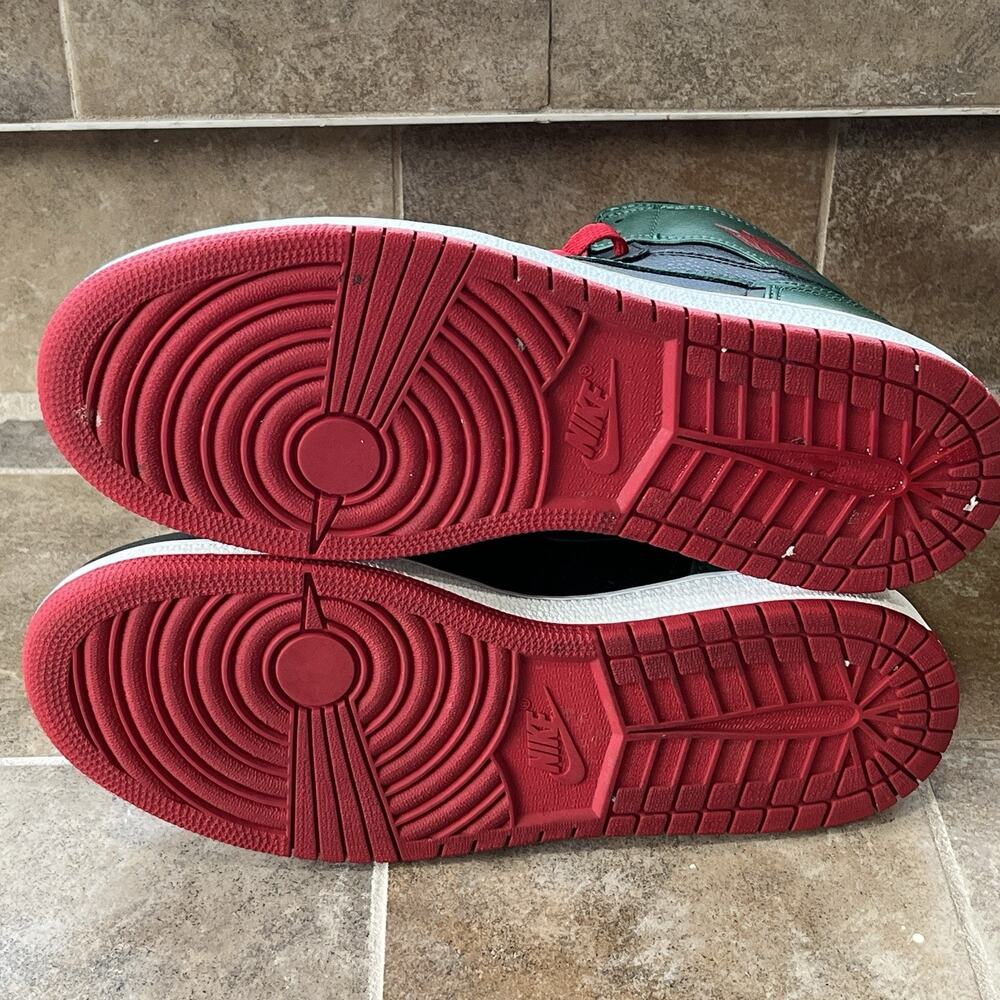 Nike Air Jordan 1 Retro High OG 'GUCCI' 332558-025 Youth SZ: 7Y Green Used Nice - Picture 8 of 13
